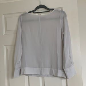 Everlane White Silk Blouse